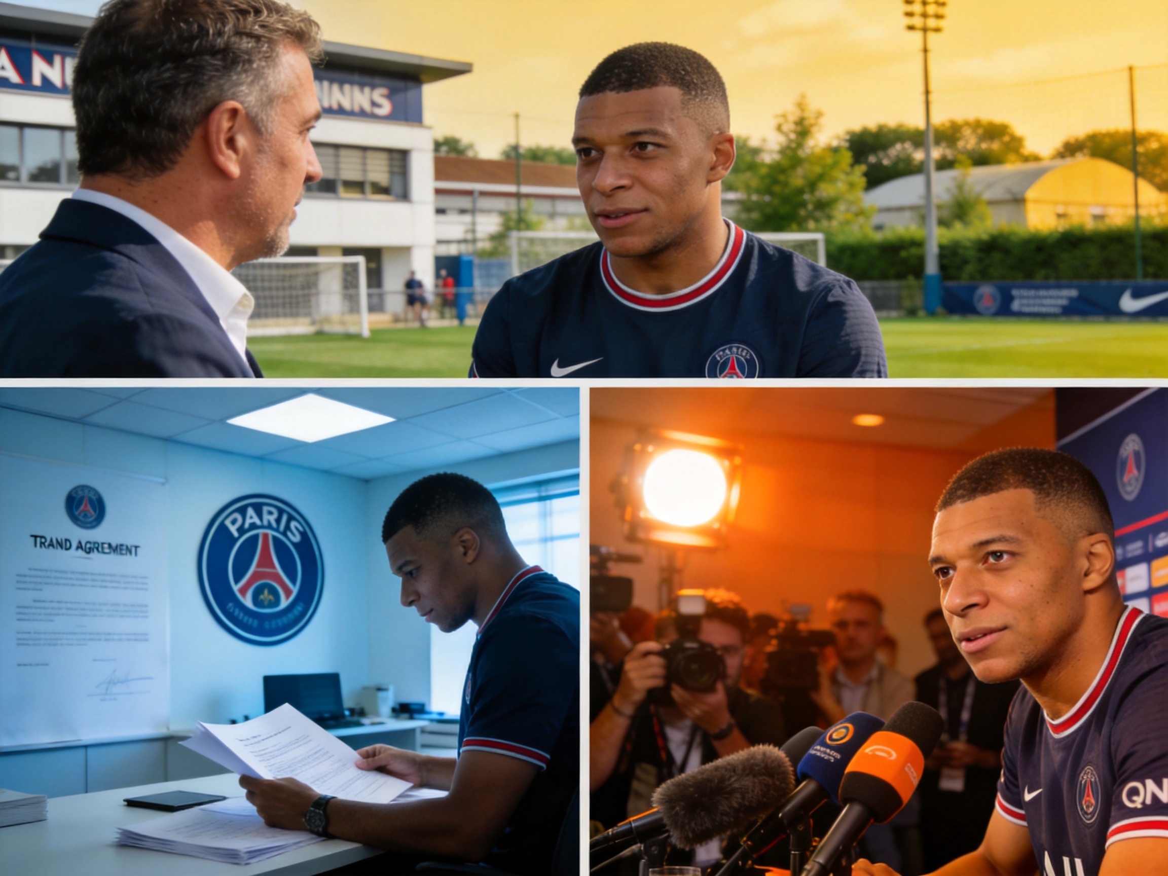 星空游戏战报：转会窗口动态，姆巴佩未来成谜